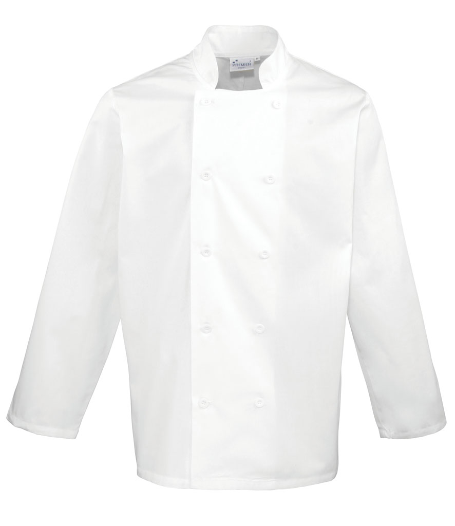 Male Chef Jacket. Long Sleeve